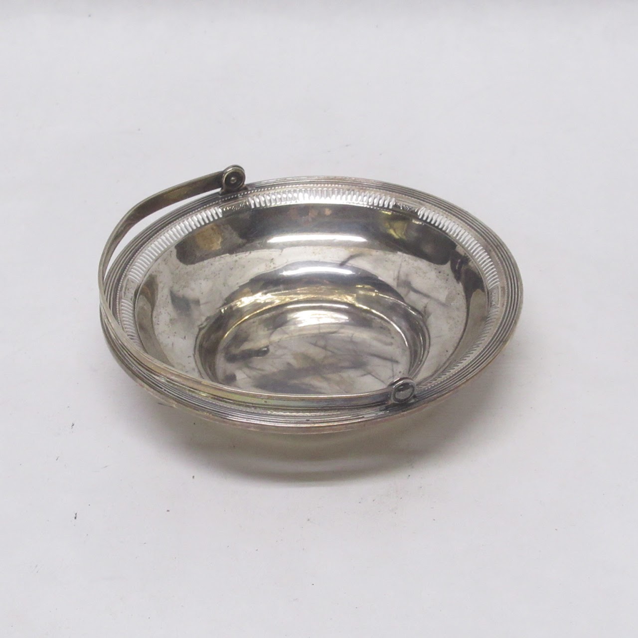 Sterling Silver Handled Candy Dish