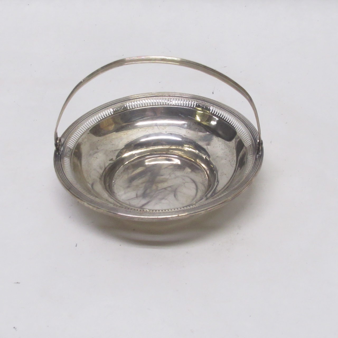 Sterling Silver Handled Candy Dish