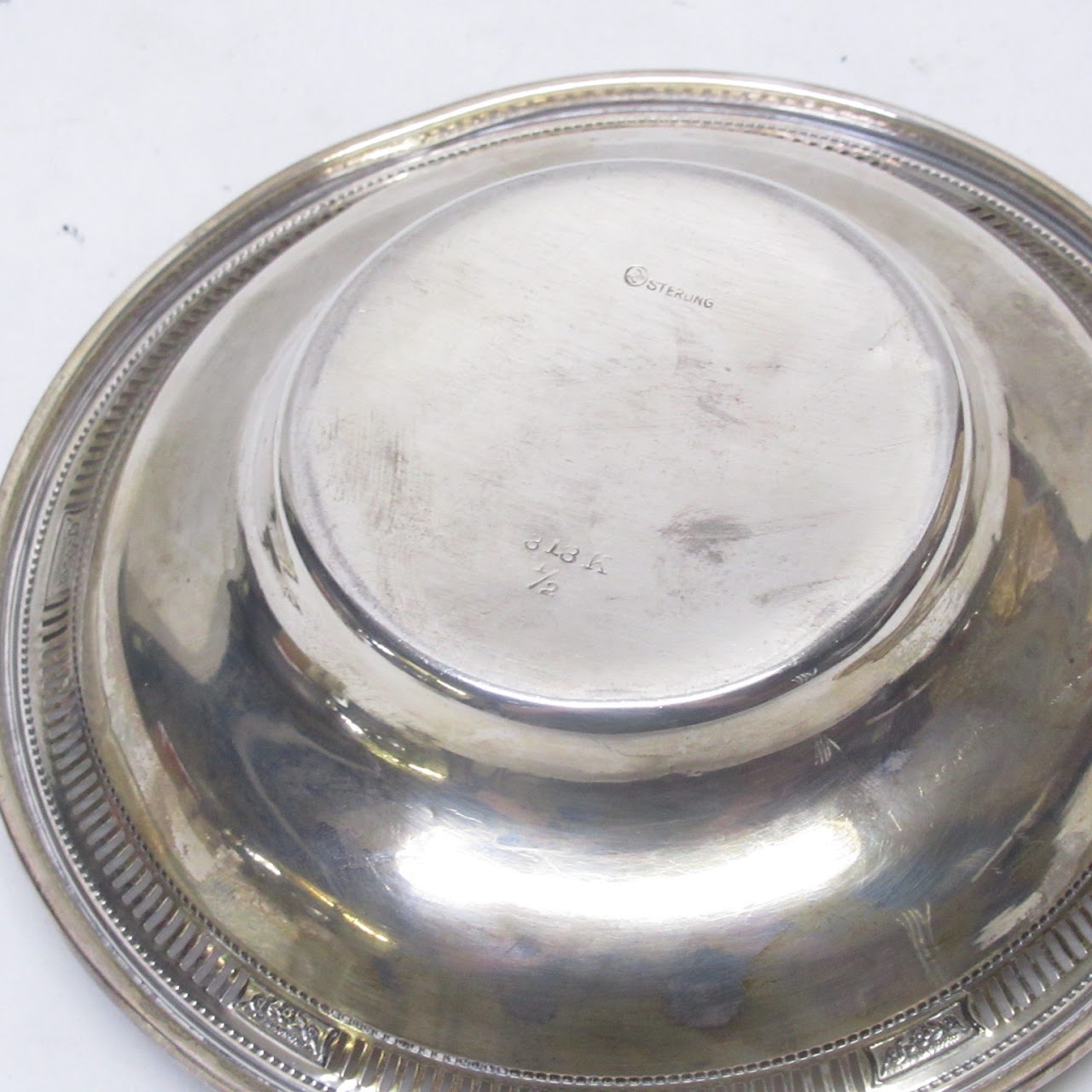 Sterling Silver Handled Candy Dish