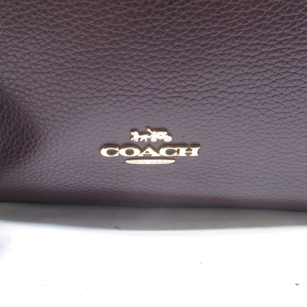 Coach Pebble Leather Hobo Bag