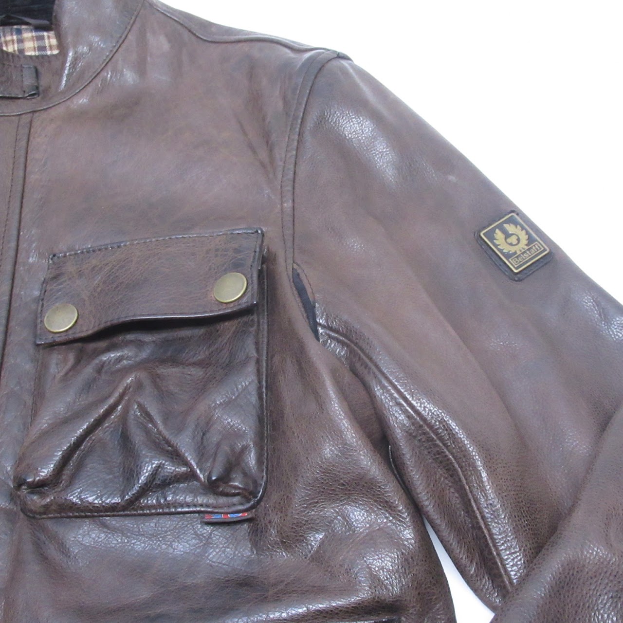 Belstaff Leather Motorcycle Jacket