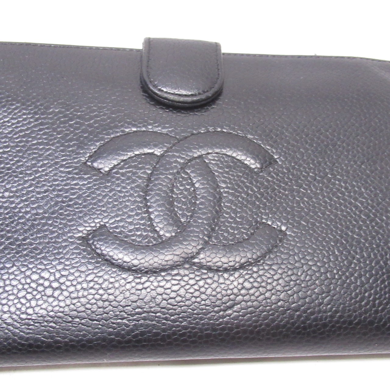 Chanel Leather Bi-Fold Wallet