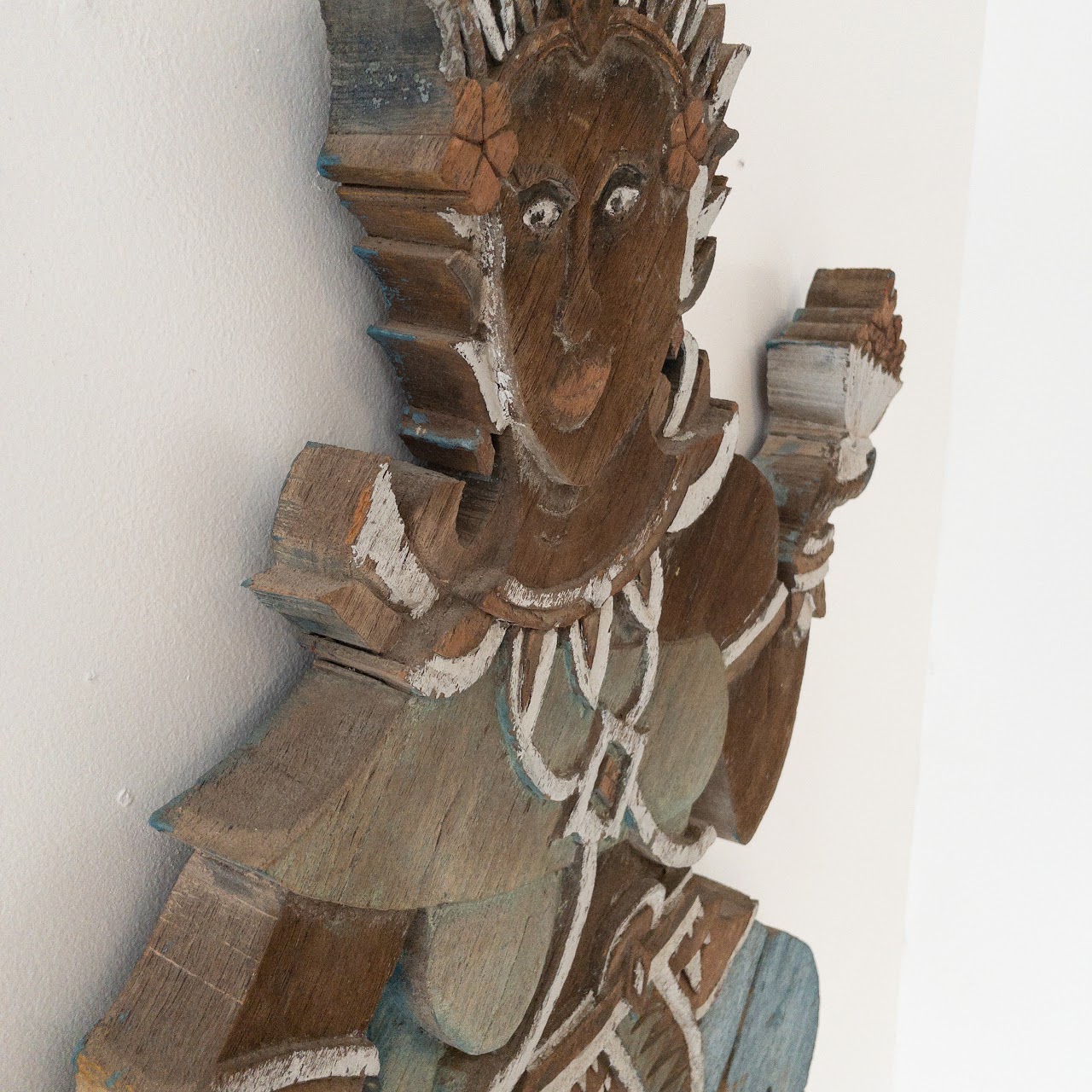 Thai Dancing Figure Oversized Wall Hanging #1