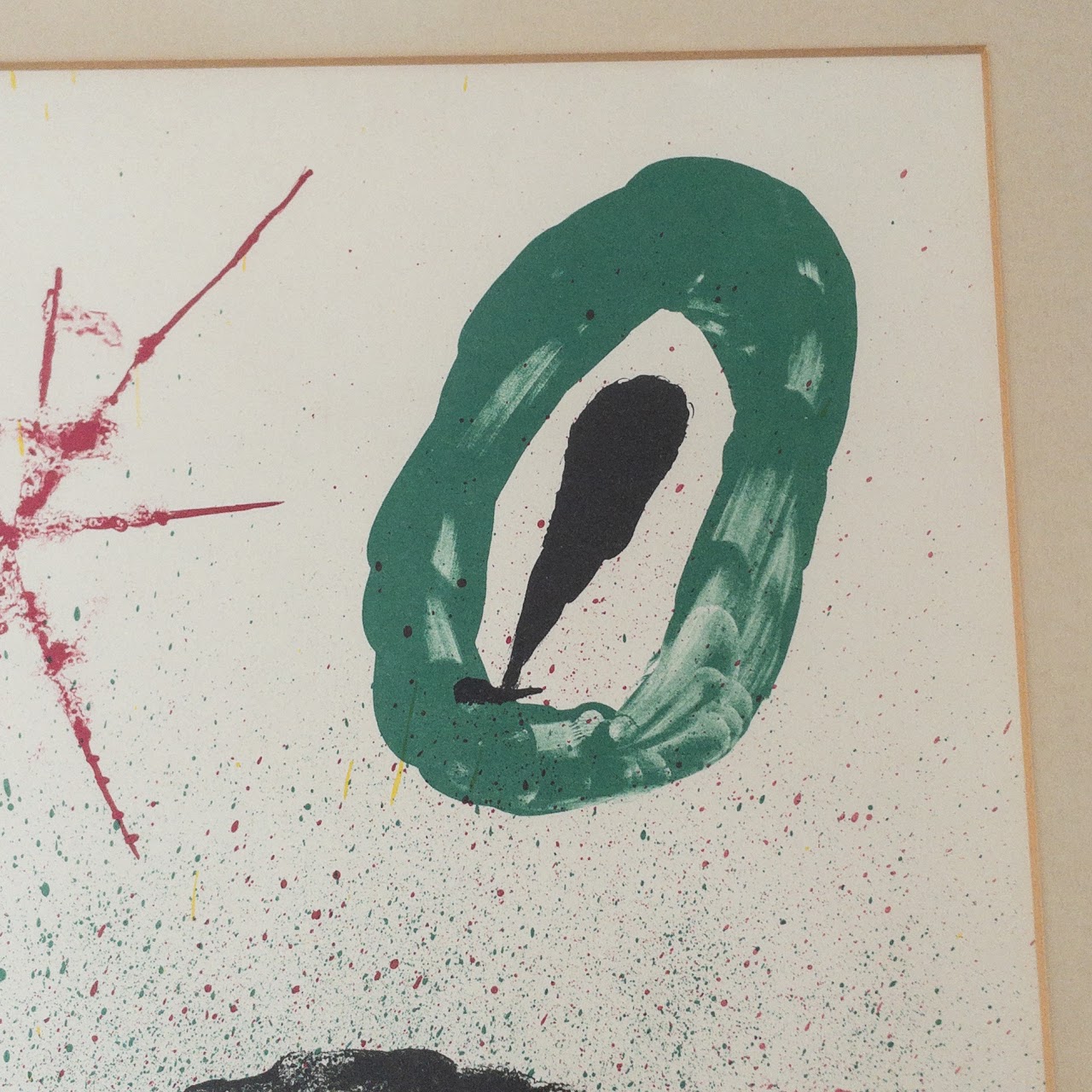 Surrealist Print After Joan Miró