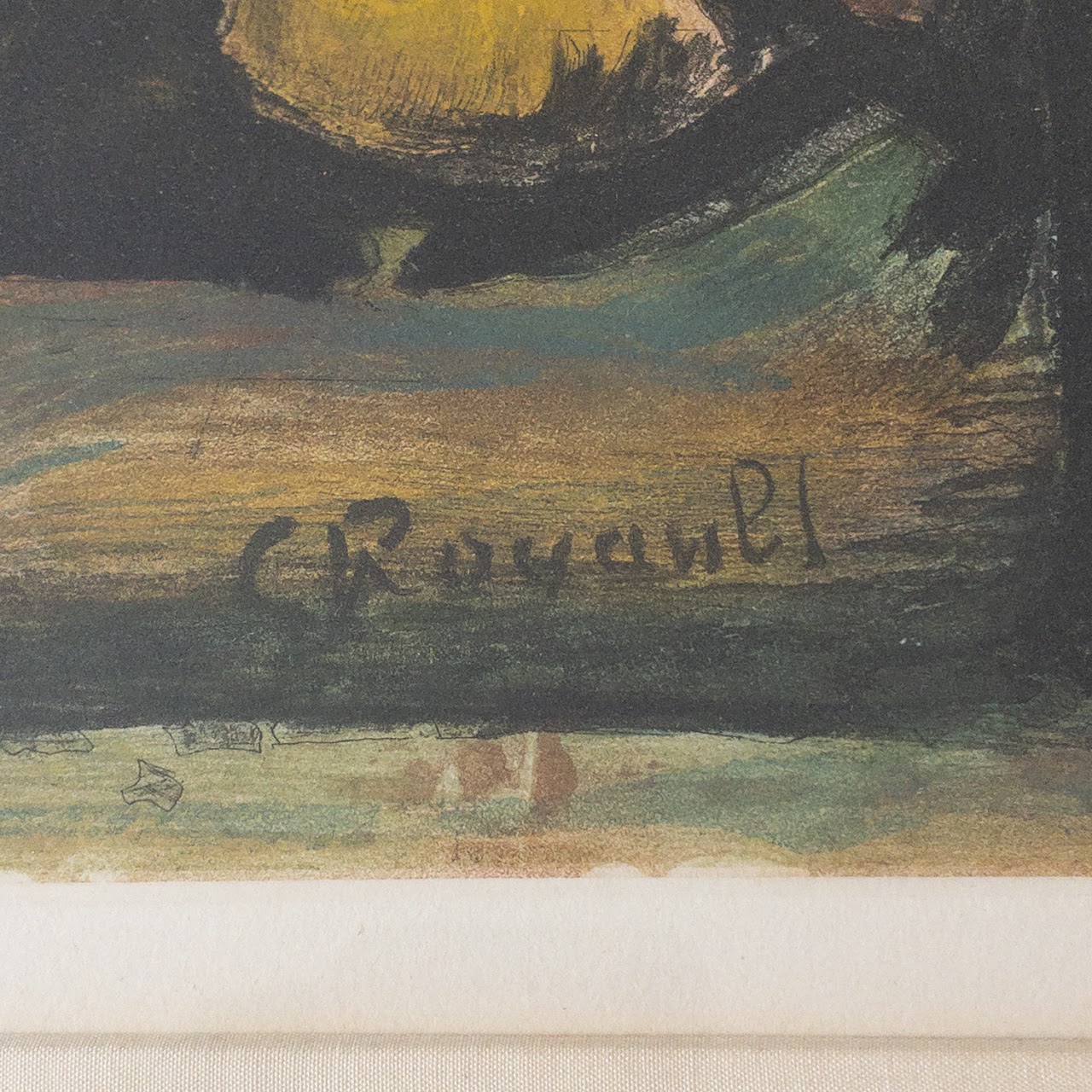 Georges Rouault 'Fleurs Decoratif' Signed Limited Edition Lithograph