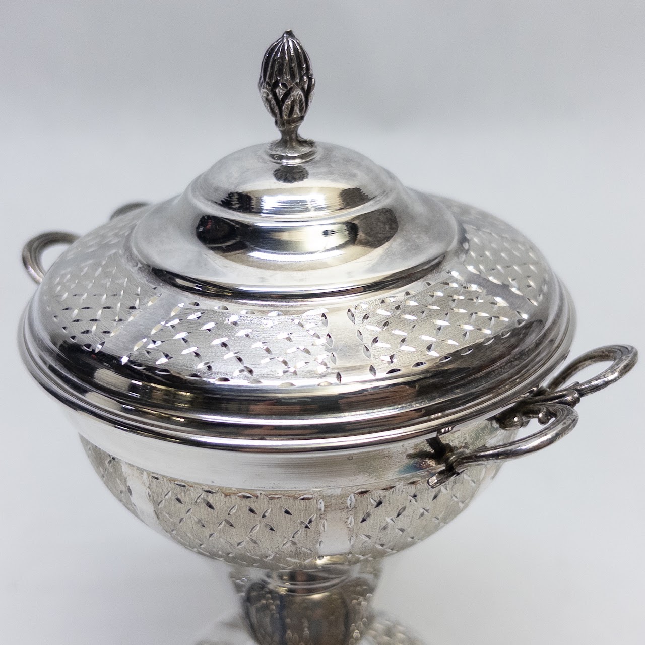 Sterling Silver Small Pedestal Bowl