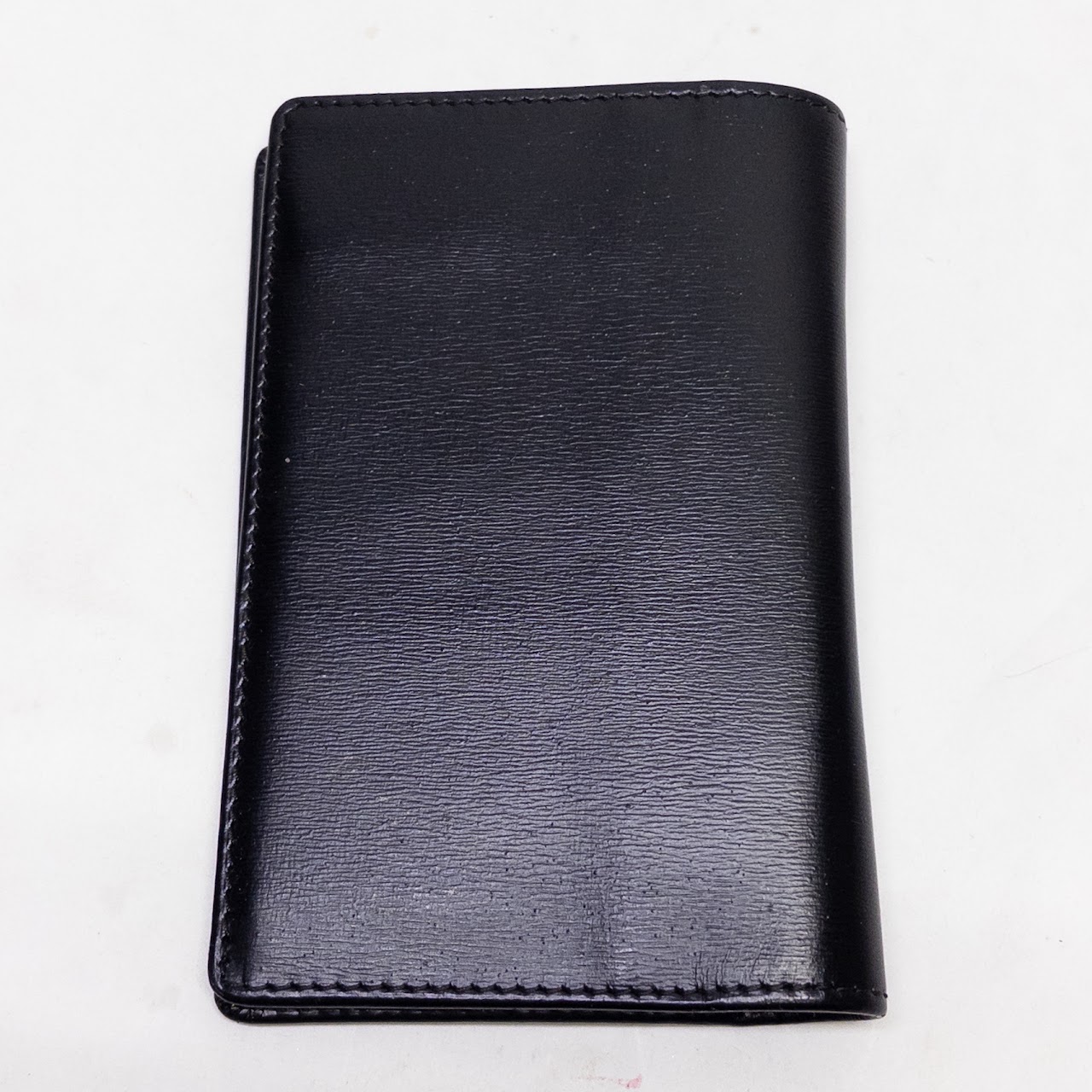 Cartier Leather Notepad Wallet with Diabolo Mechanical Pencil