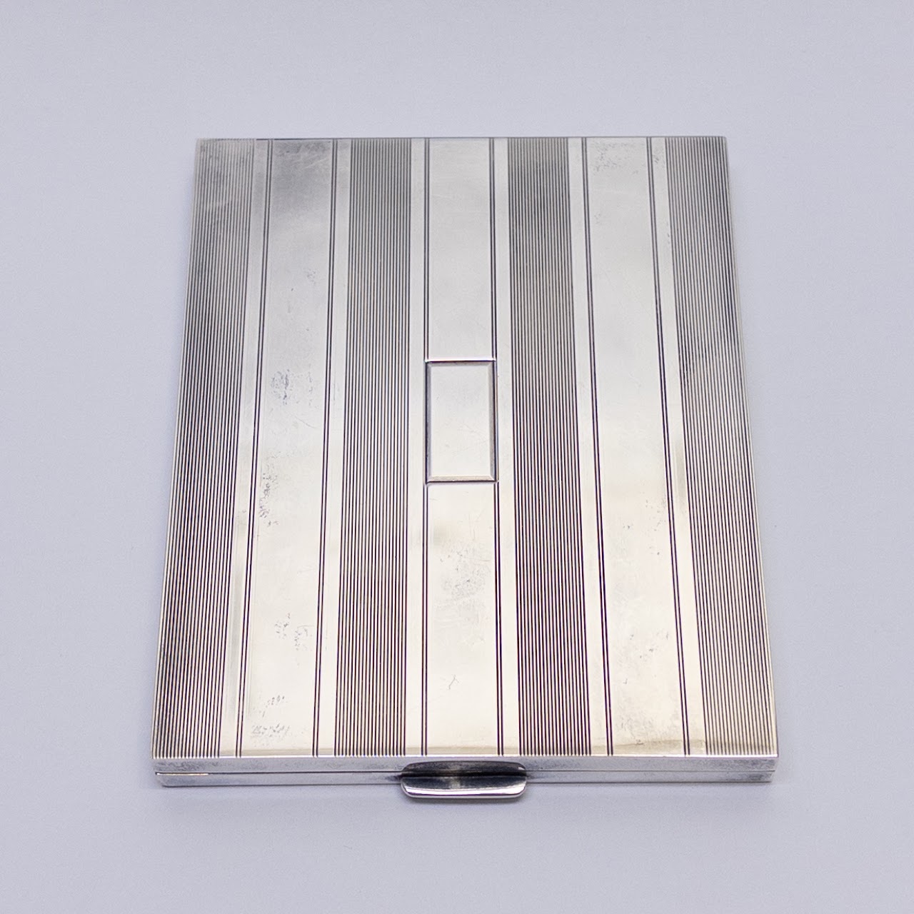 Sterling Silver Cigarette Box