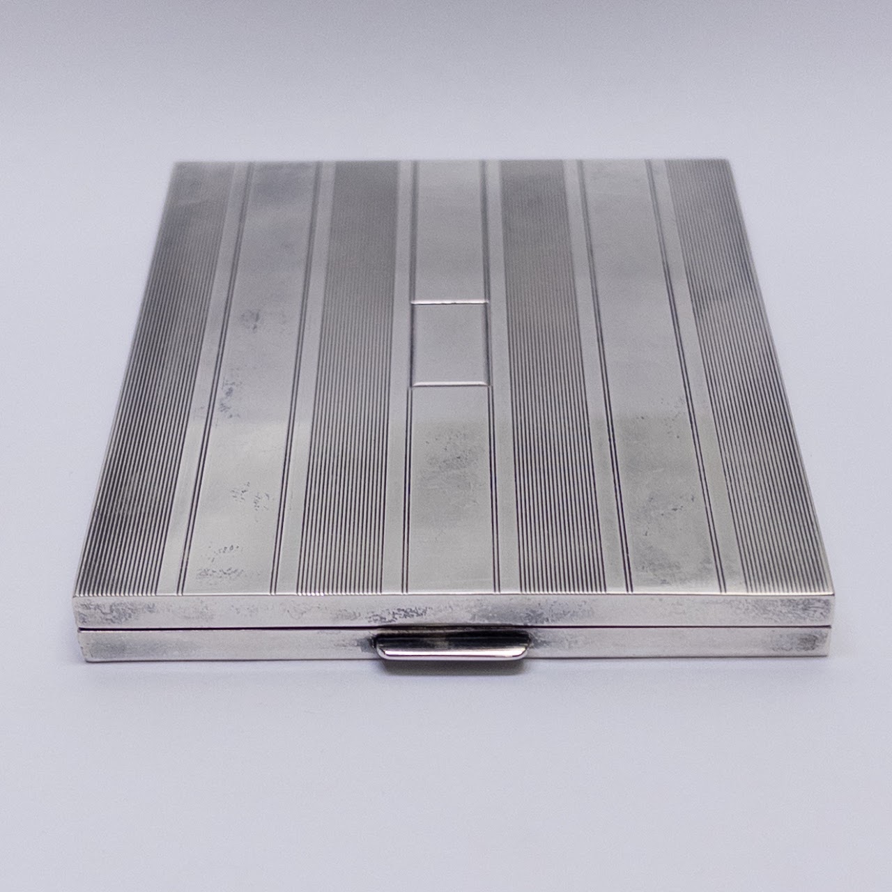 Sterling Silver Cigarette Box