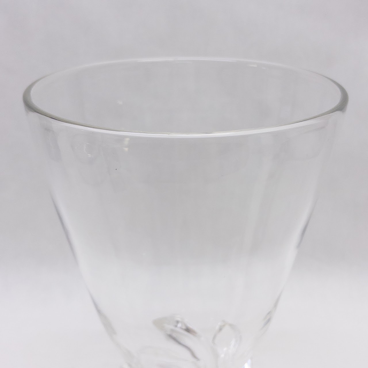 Steuben 11" Whirlpool Crystal Vase