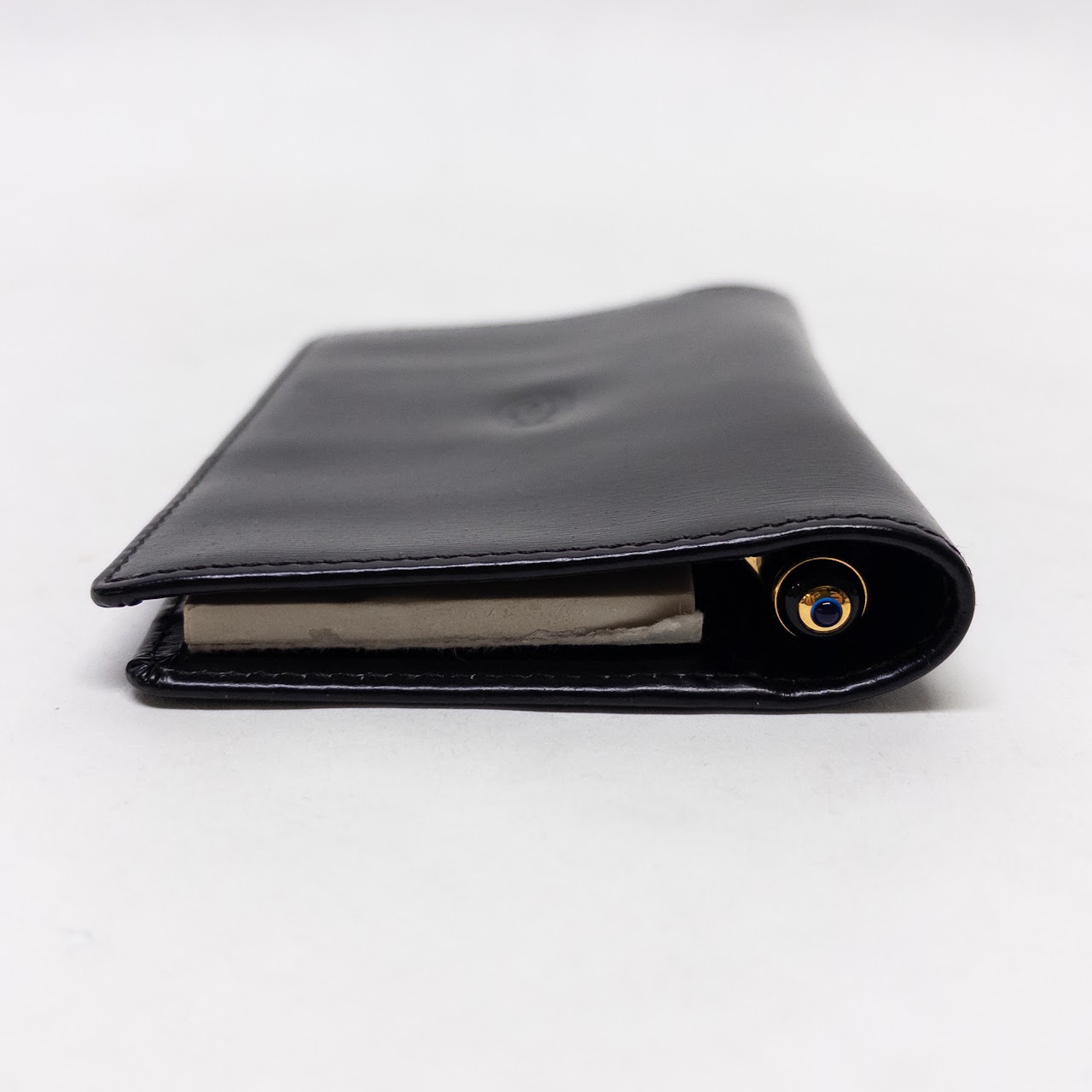 Cartier Leather Notepad Wallet with Diabolo Mechanical Pencil