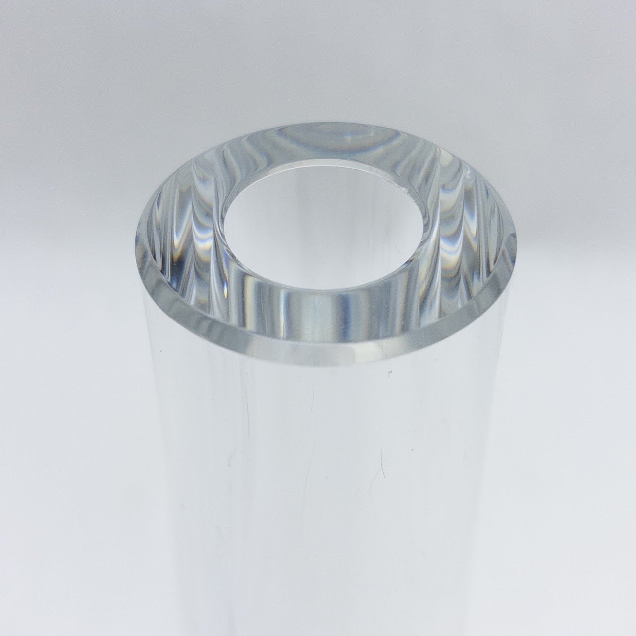 Baccarat Tapered Crystal Bud Vase