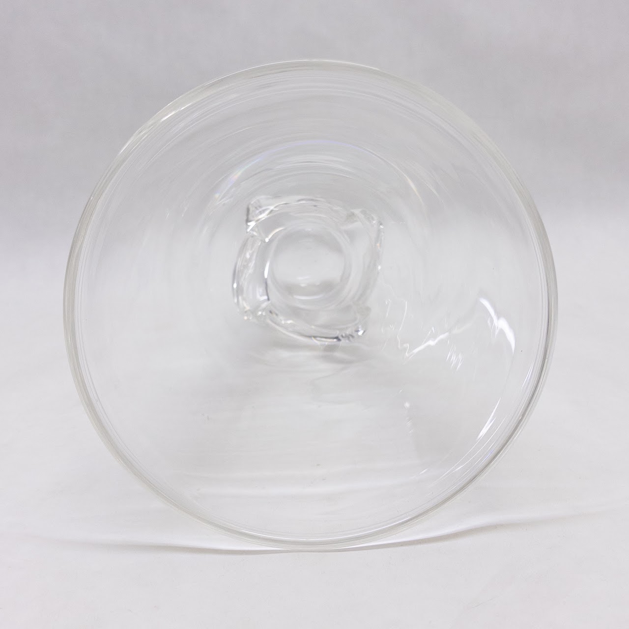 Steuben 11" Whirlpool Crystal Vase