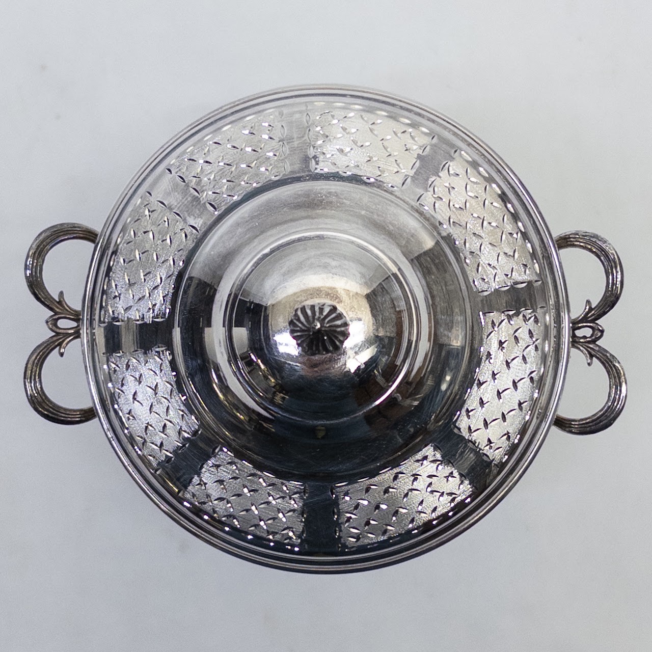 Sterling Silver Small Pedestal Bowl