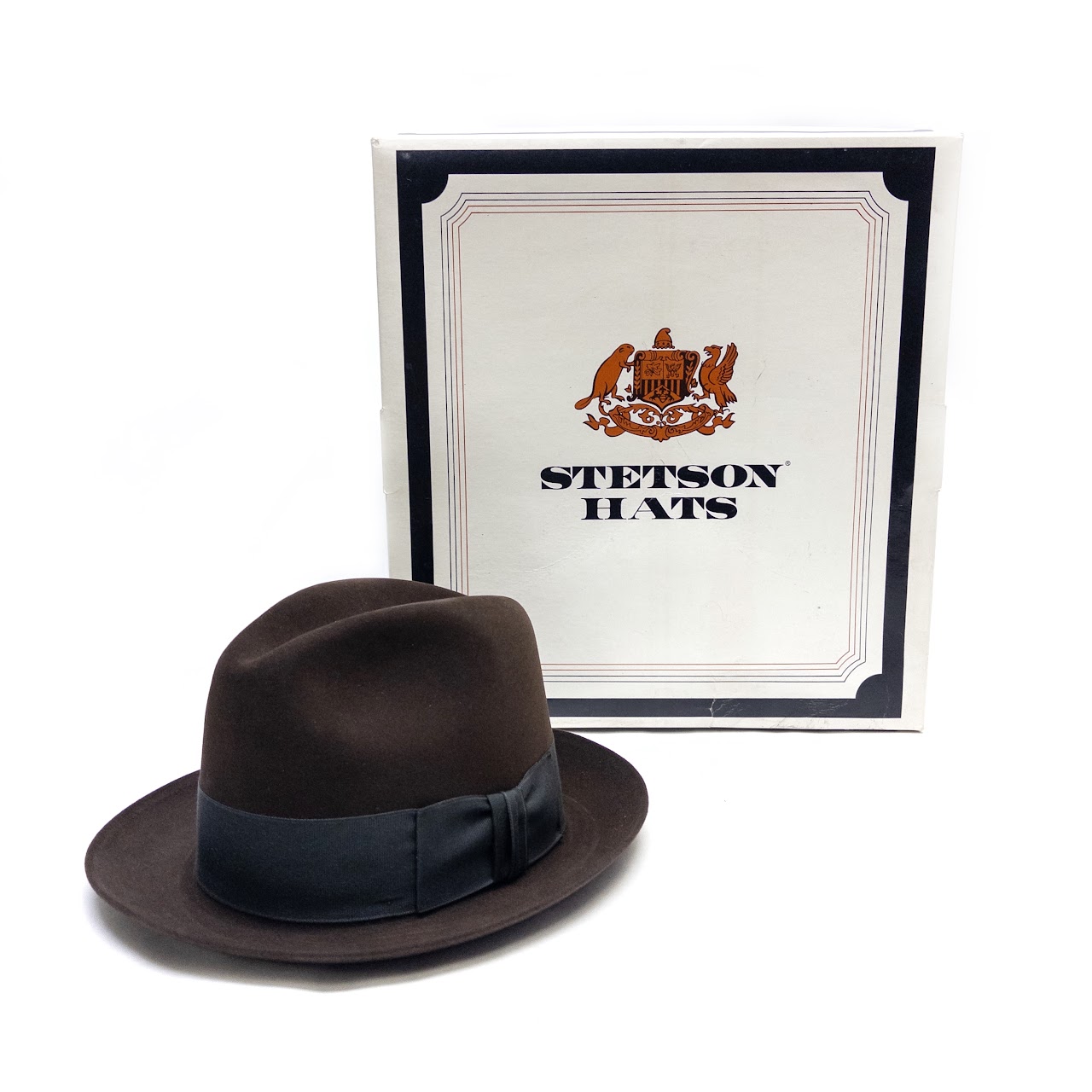 Royal Stetson Beaver Fur Felt Fedora