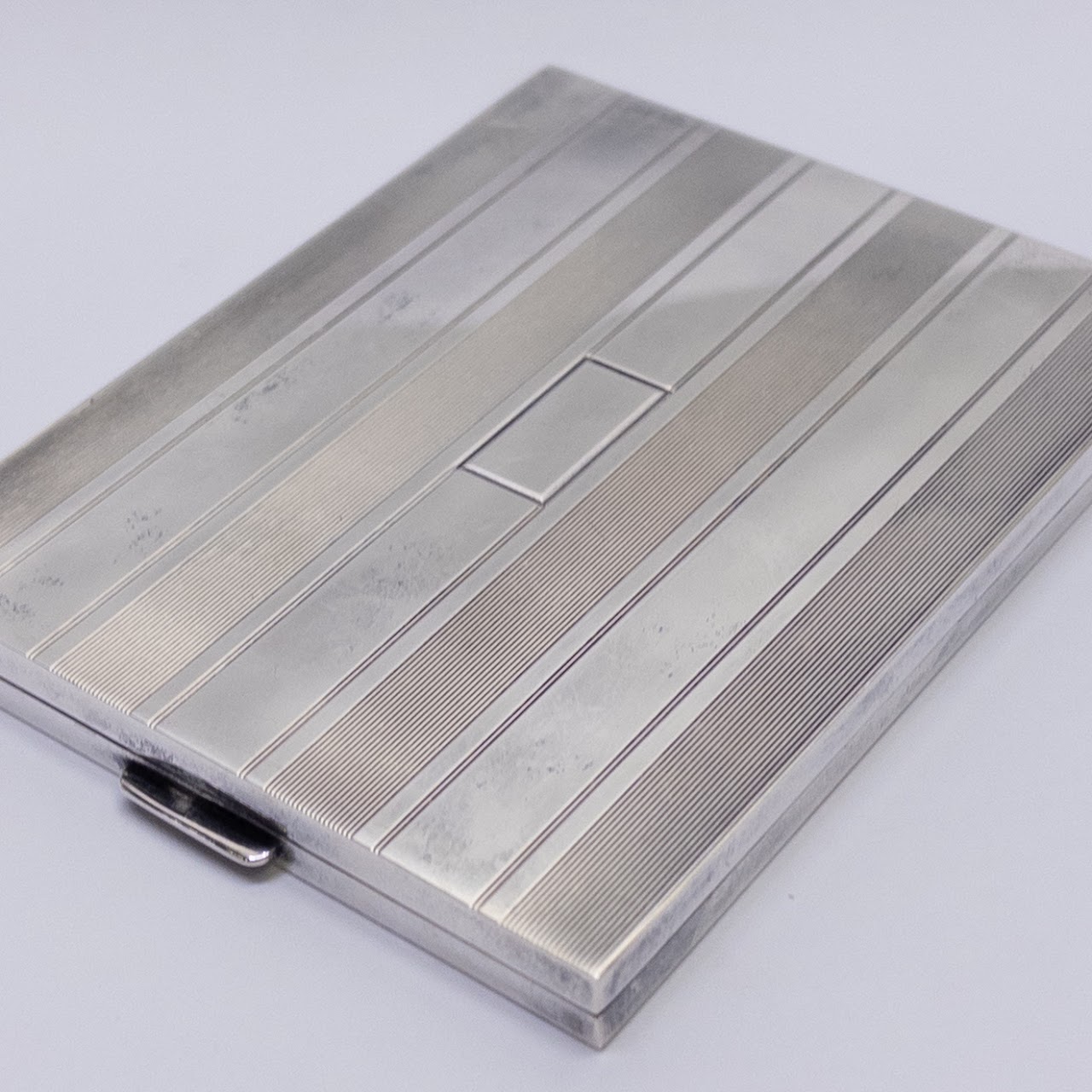 Sterling Silver Cigarette Box