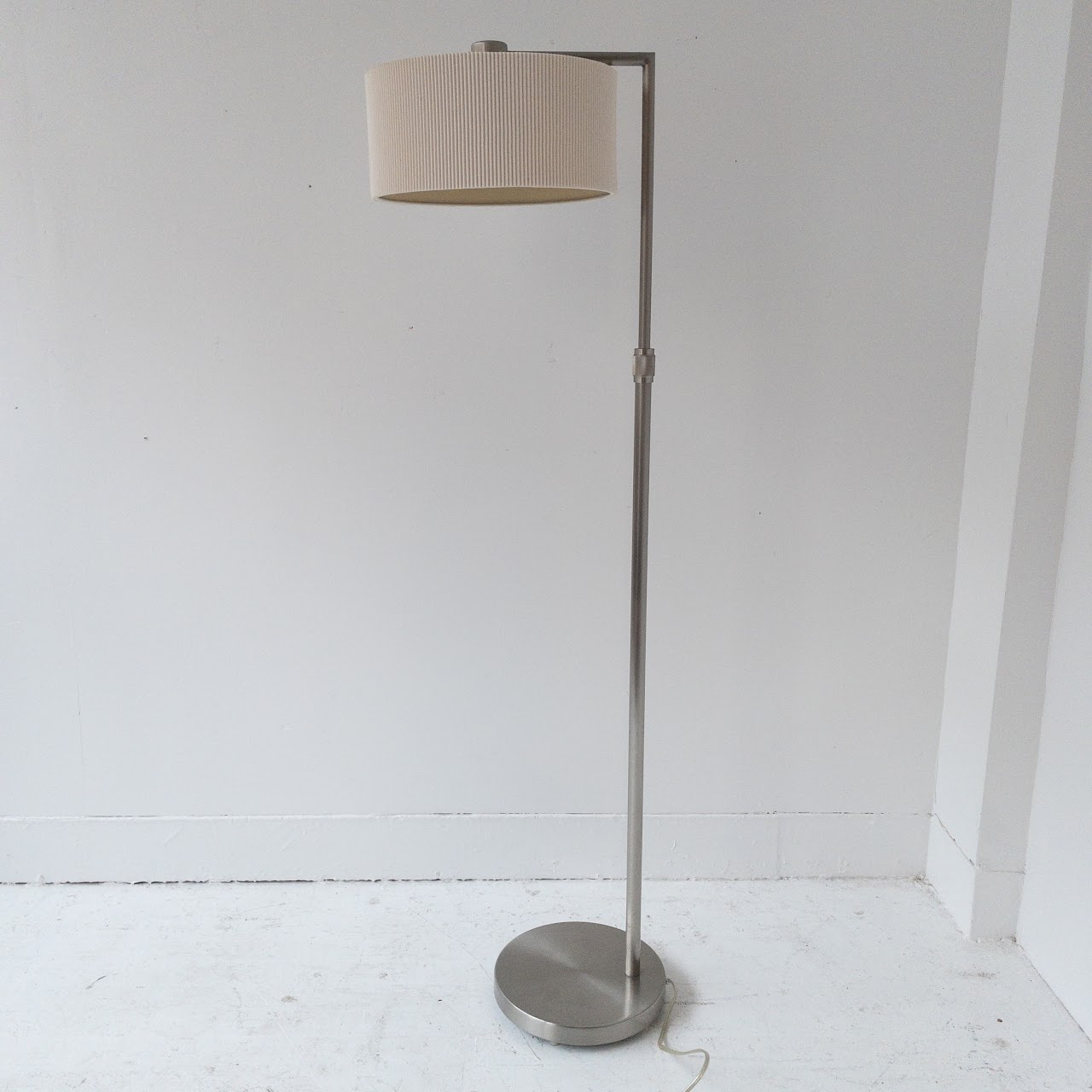 Brushed Steel Floor Lamp