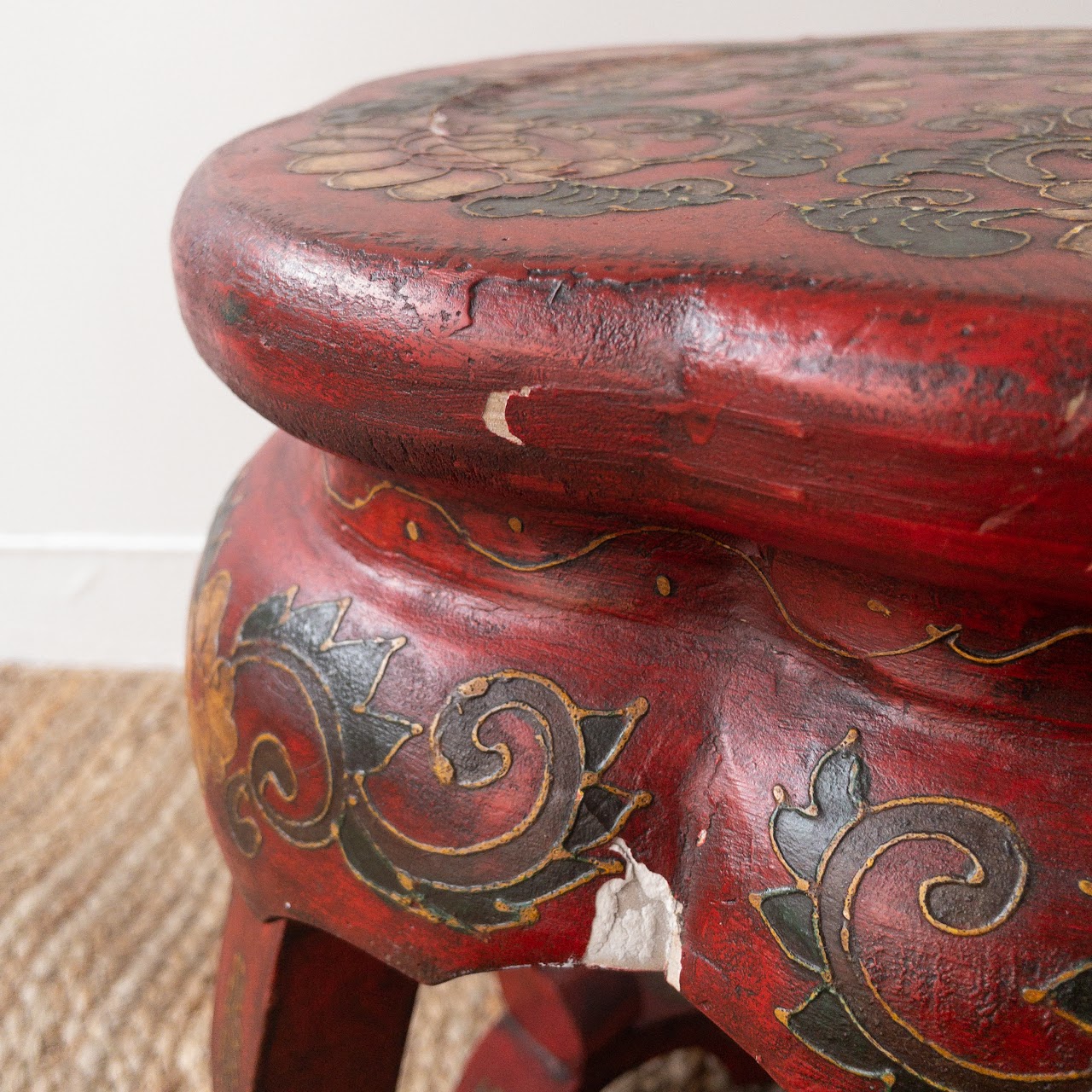 Chinese Ming Style Drum Stool