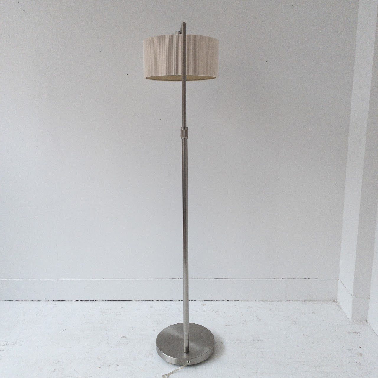 Brushed Steel Floor Lamp