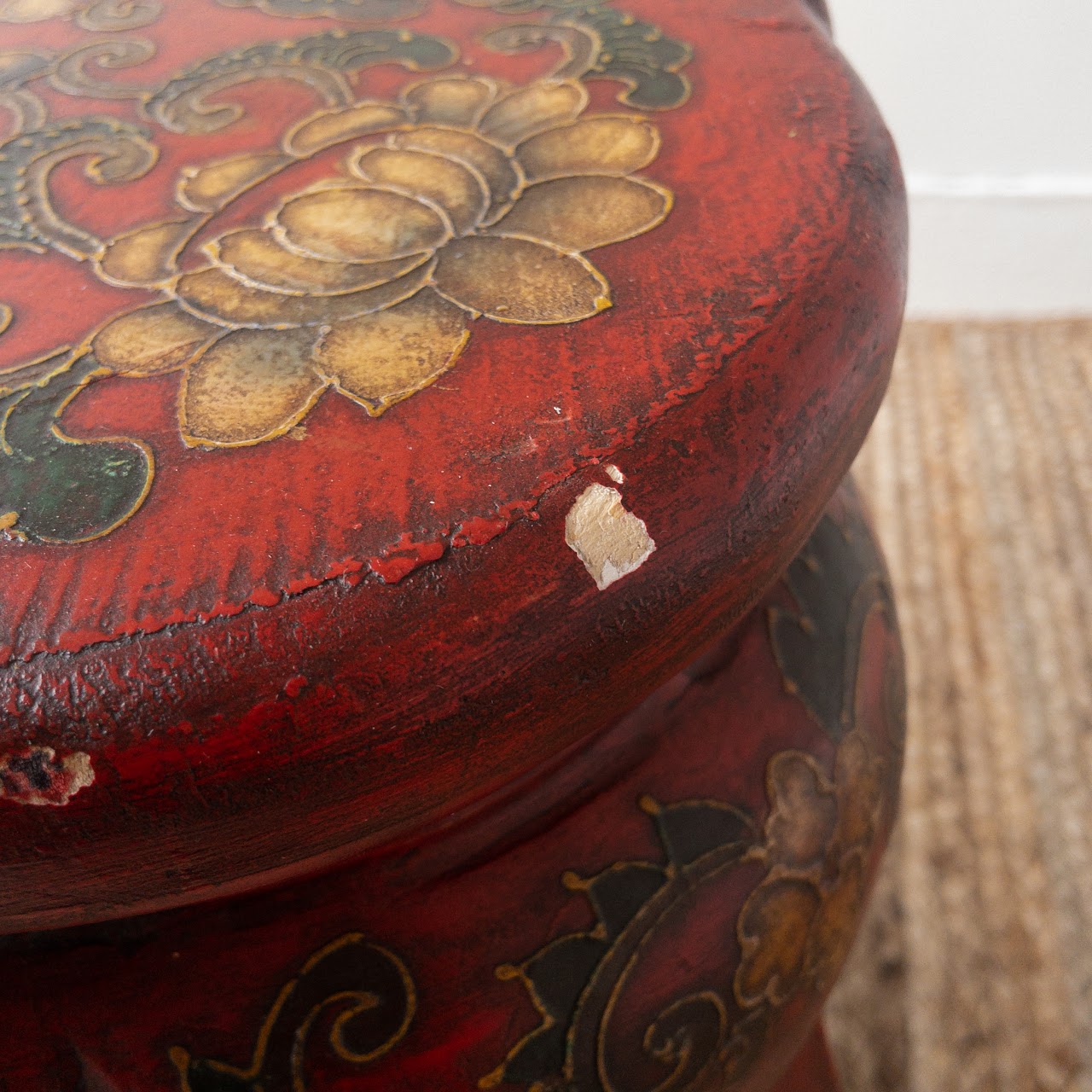 Chinese Ming Style Drum Stool