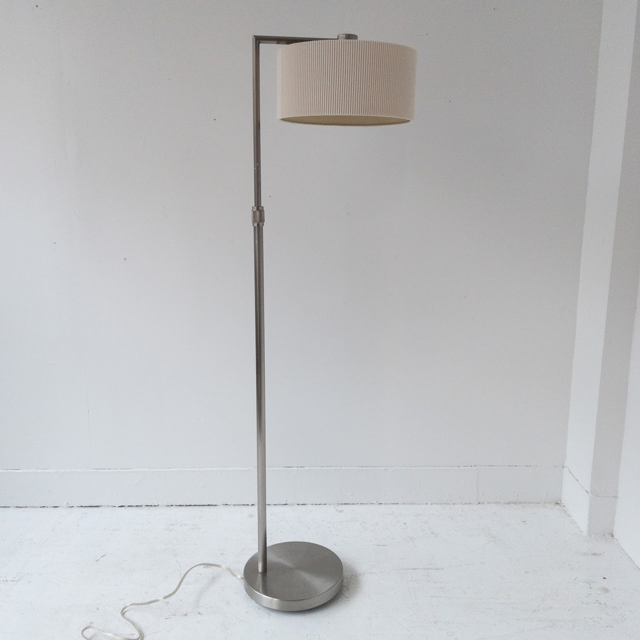 Brushed Steel Floor Lamp