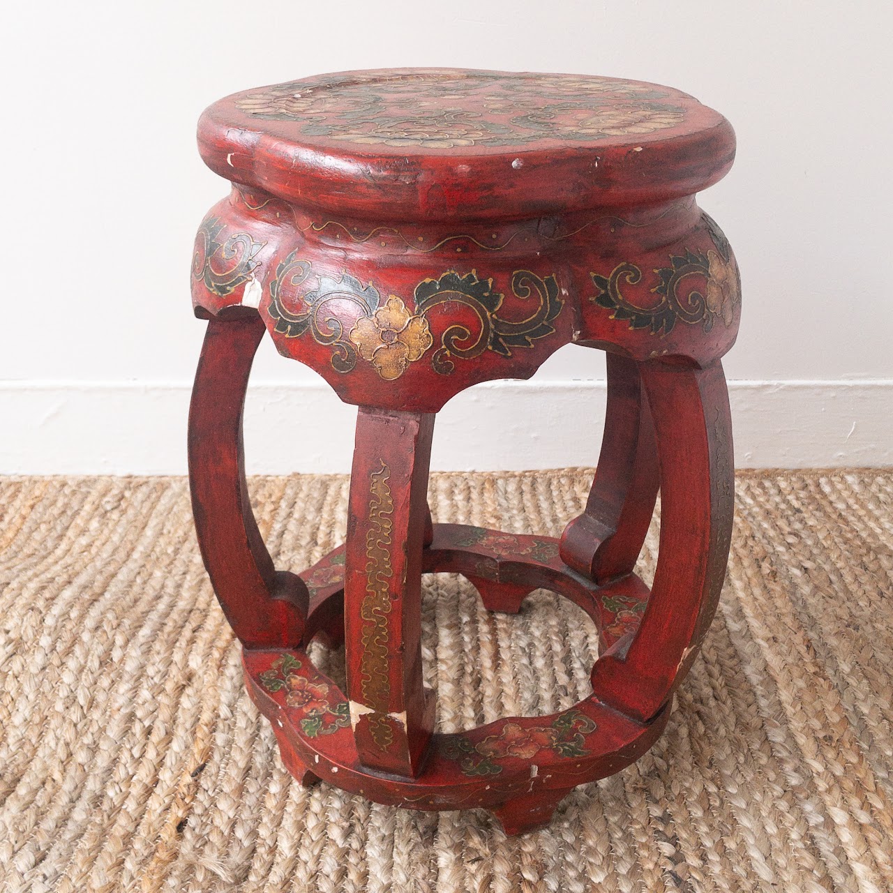 Chinese Ming Style Drum Stool