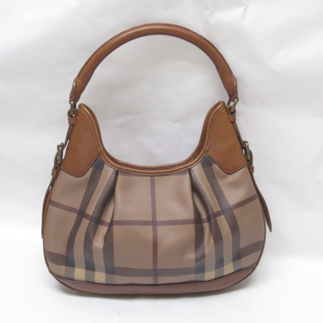 Burberry Classic Check Hobo Bag