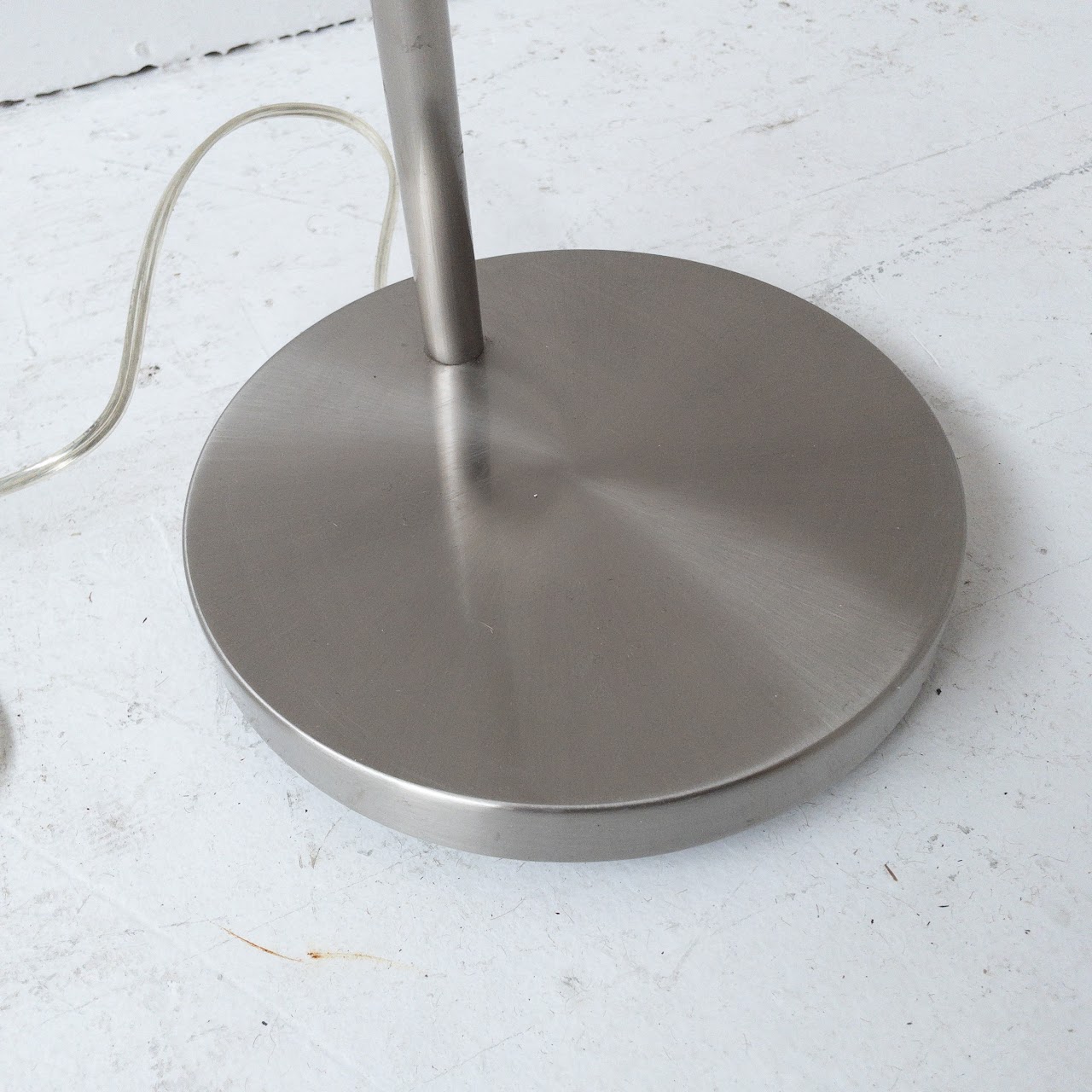 Brushed Steel Floor Lamp