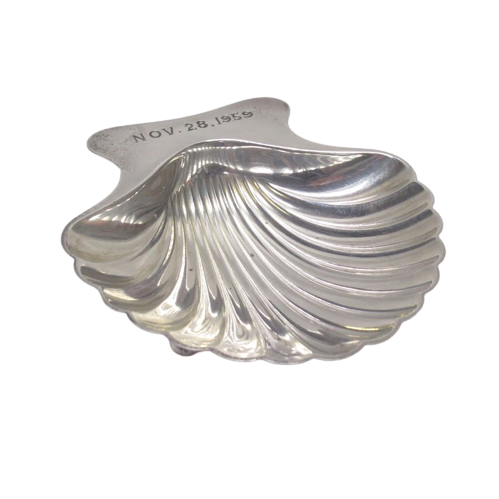 Tiffany & Co. Sterling Silver Seashell Salt Cellar