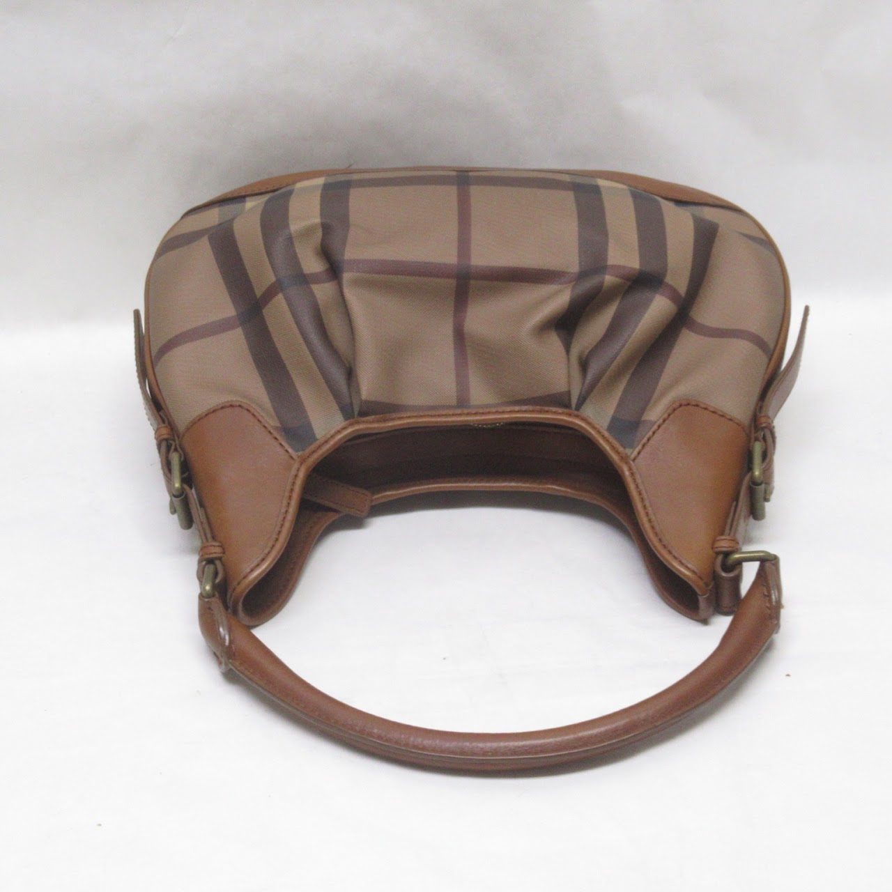 Burberry Classic Check Hobo Bag