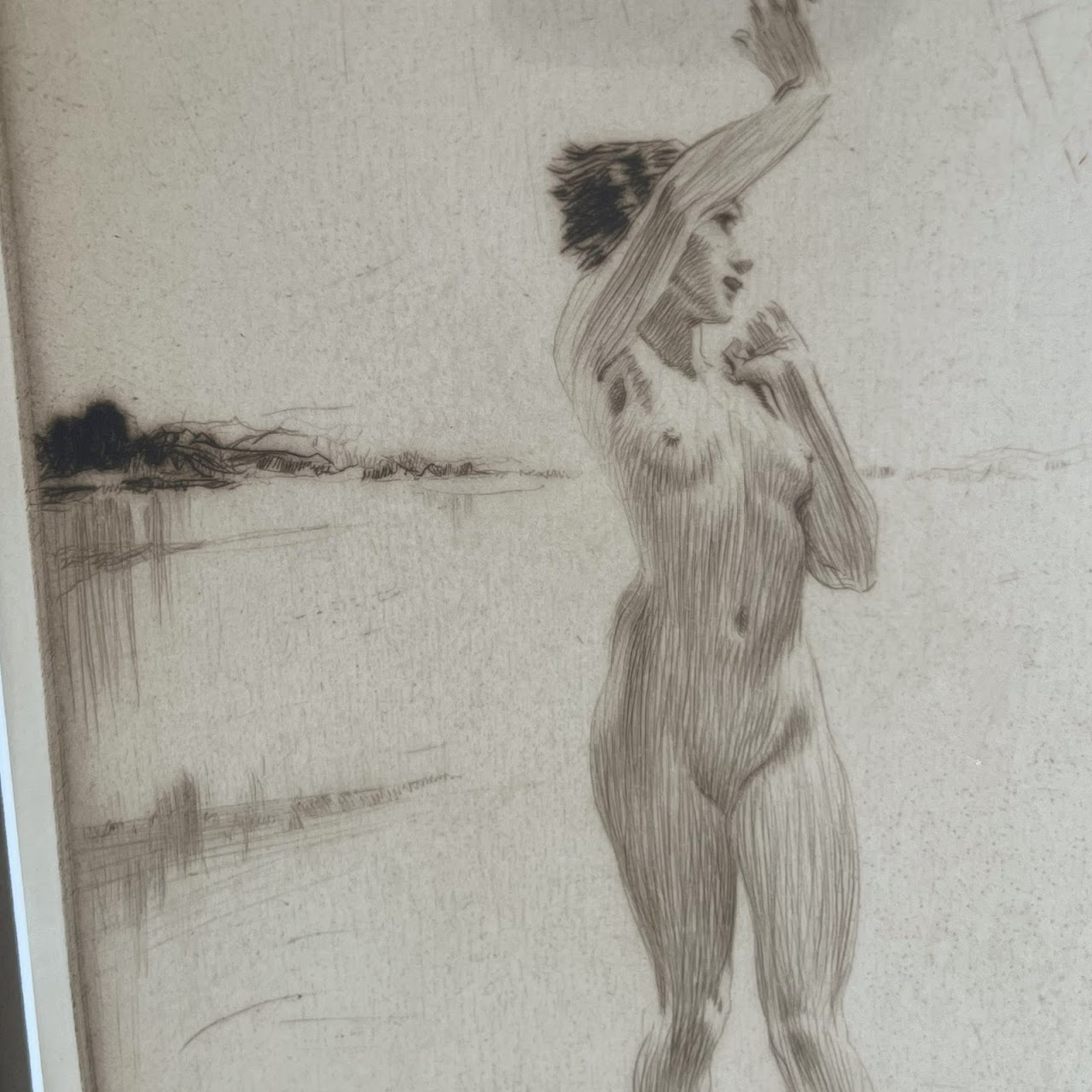 William Russell Flint Signed Etching