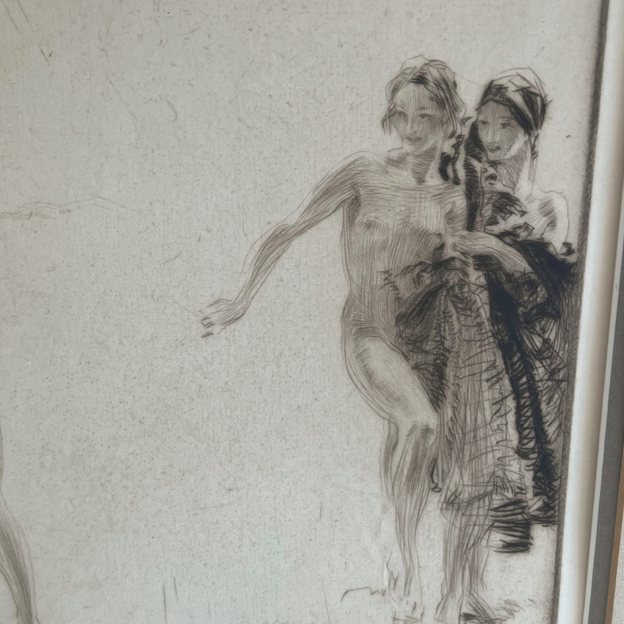 William Russell Flint Signed Etching