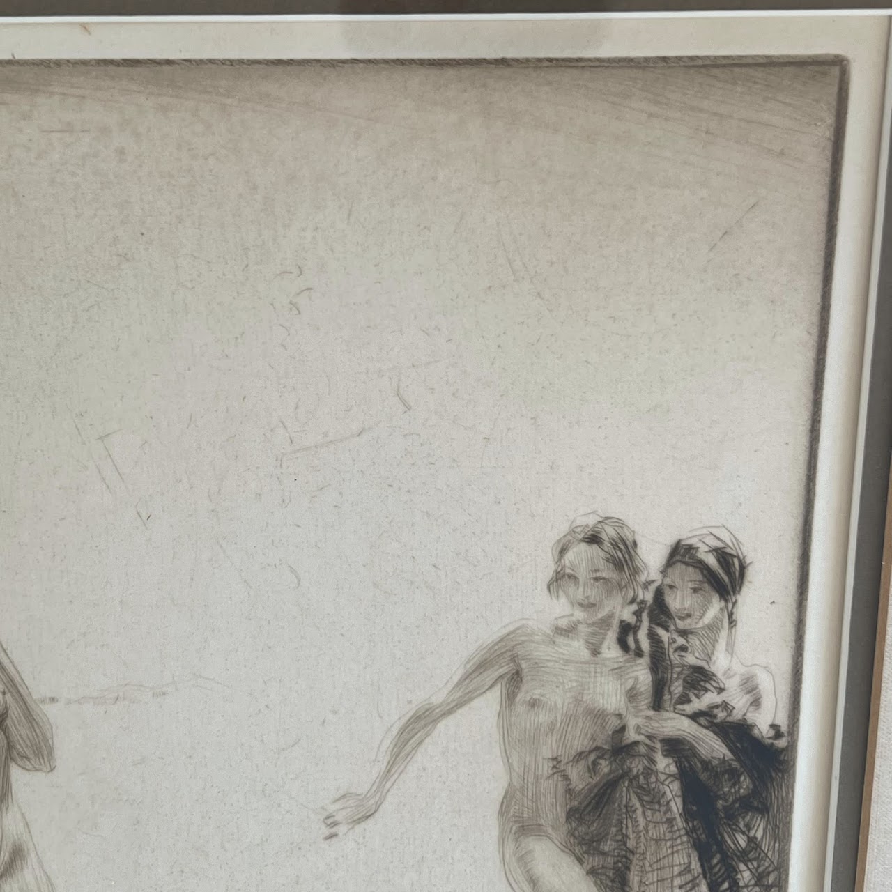 William Russell Flint Signed Etching