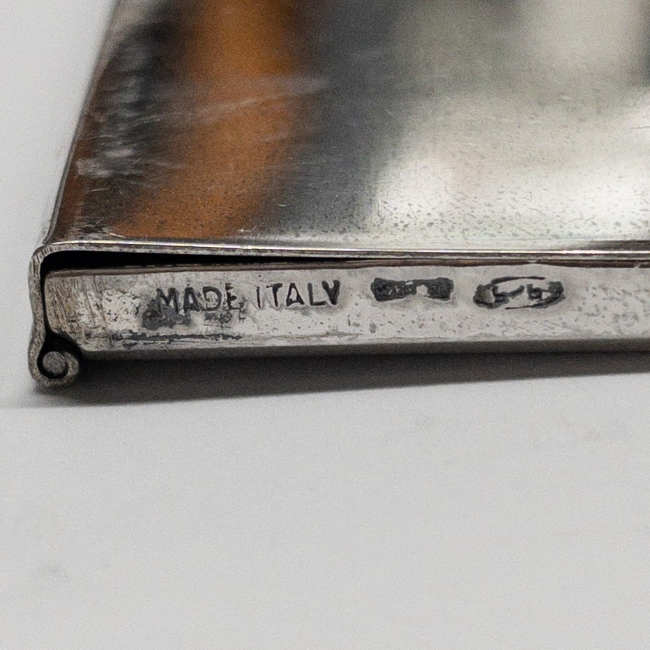 Italian Sterling Silver Card Case