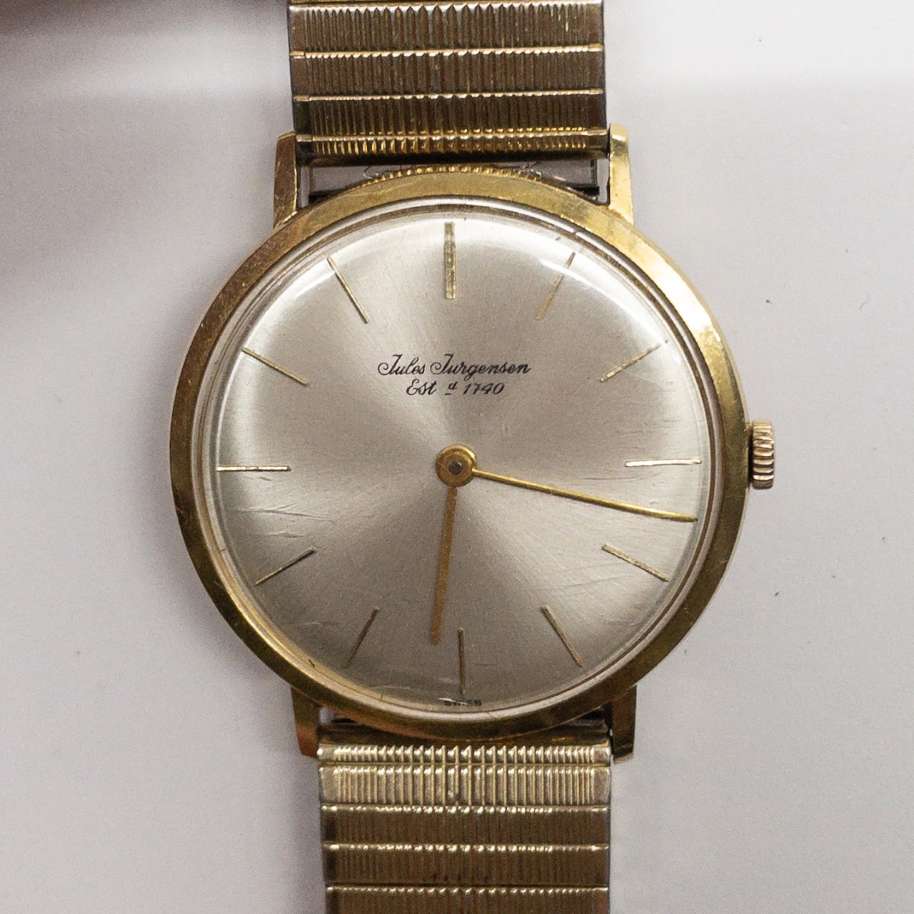 18K Gold Jules Jurgensen Vintage Watch