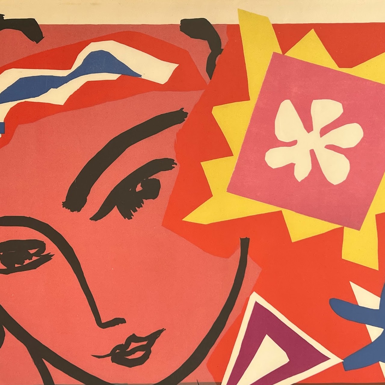 Henri Matisse 'Madame de Pompadour' Lithograph