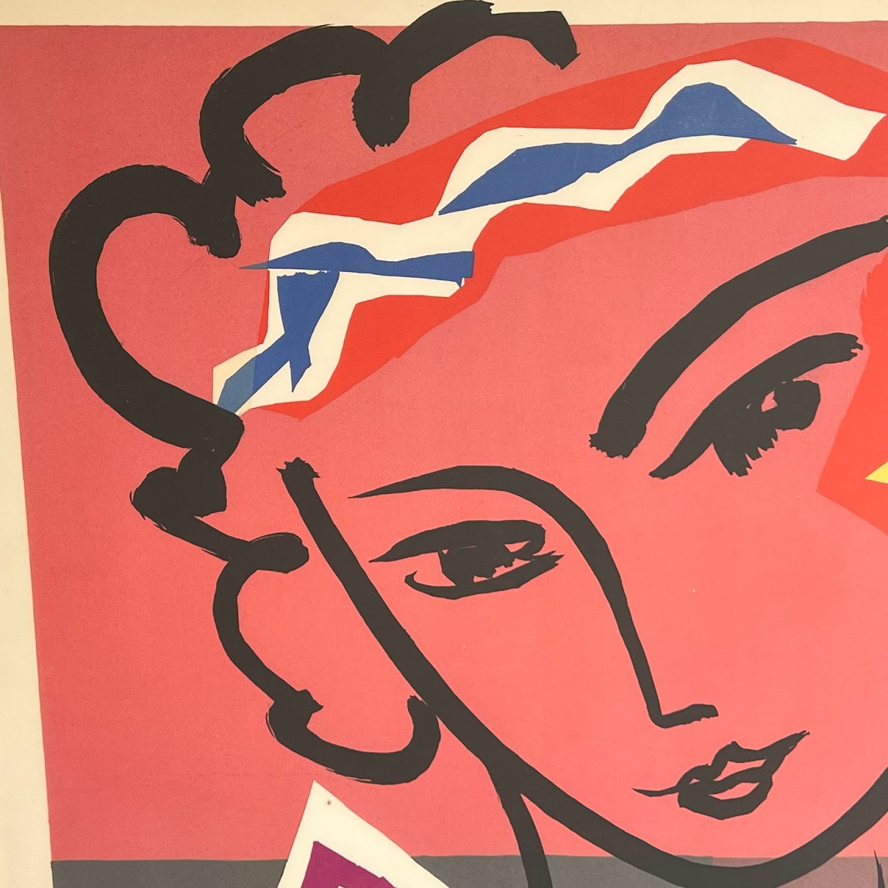 Henri Matisse 'Madame de Pompadour' Lithograph