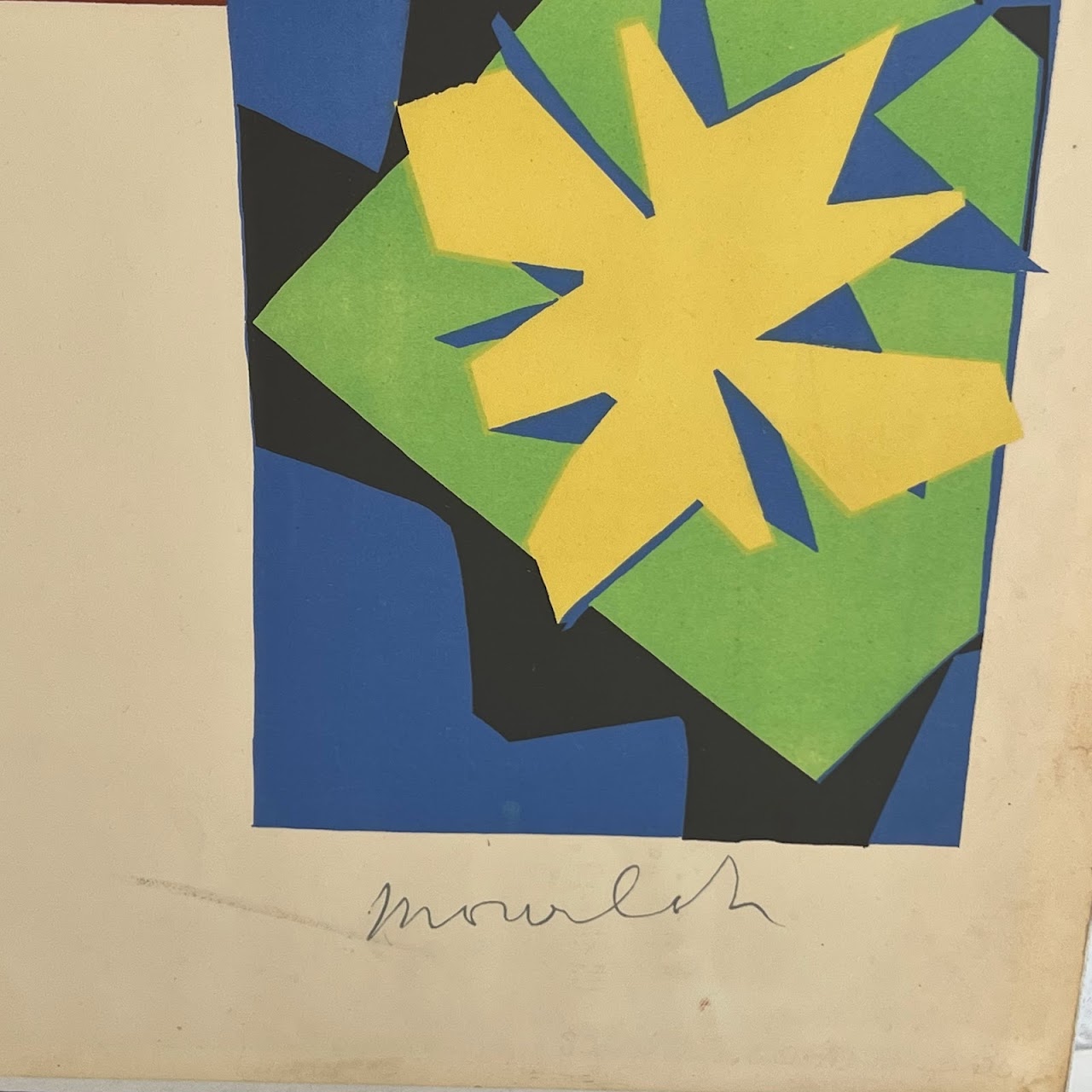 Henri Matisse 'Madame de Pompadour' Lithograph