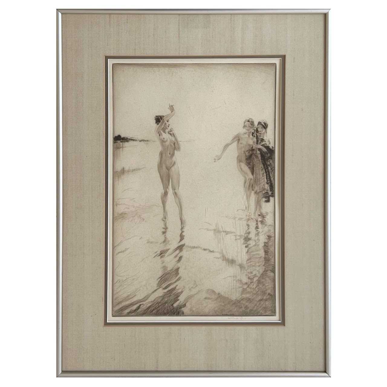 William Russell Flint Signed Etching