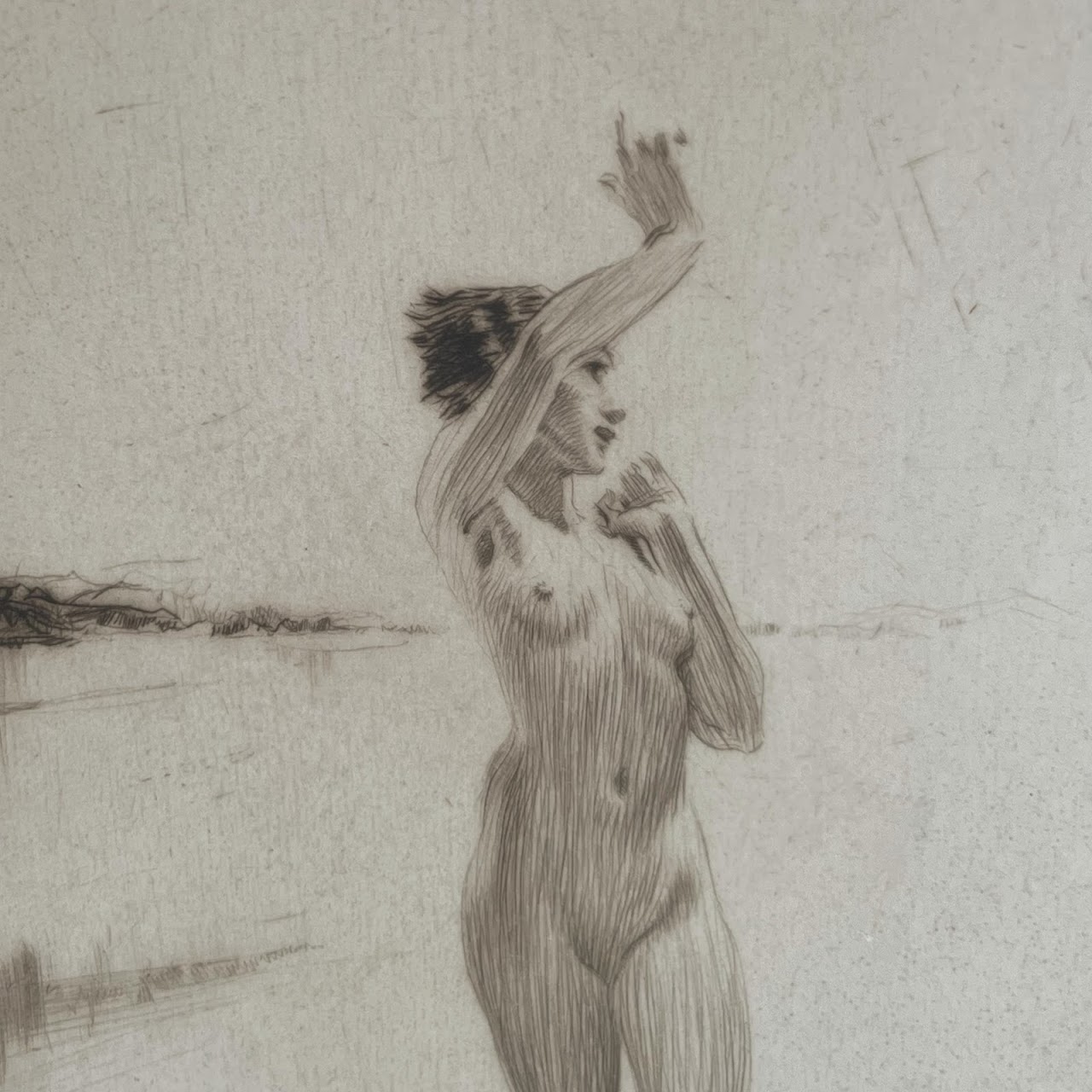 William Russell Flint Signed Etching