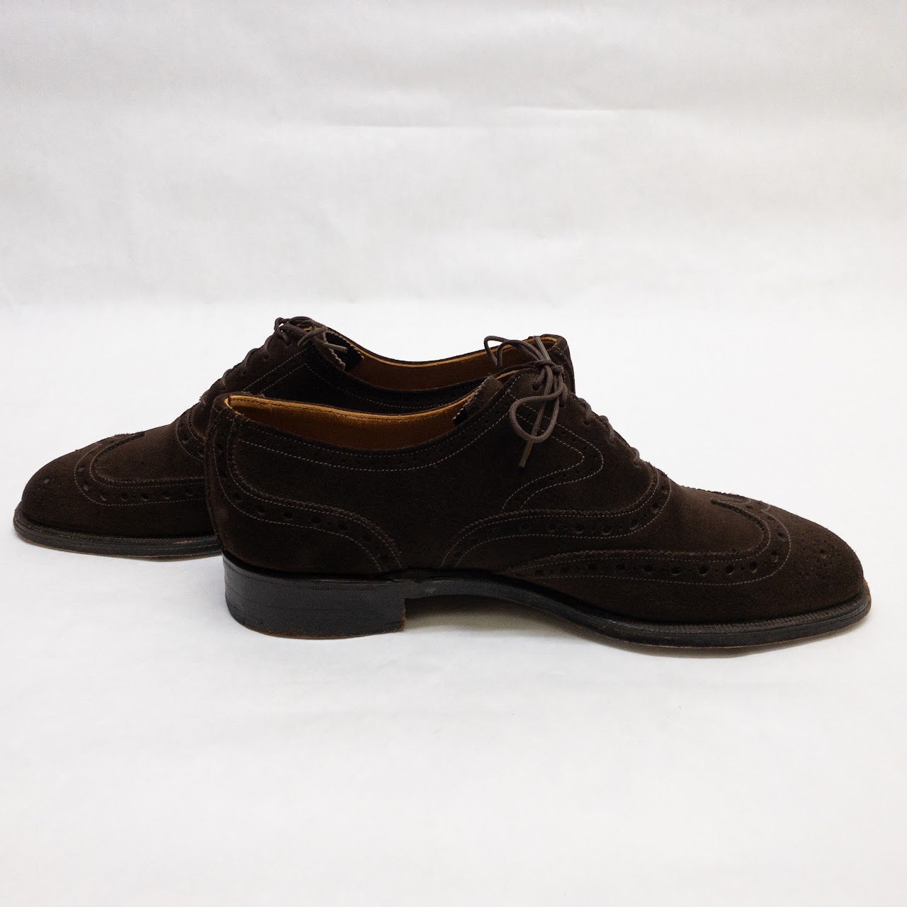 Lefcourt Suede Wingtip Oxfords