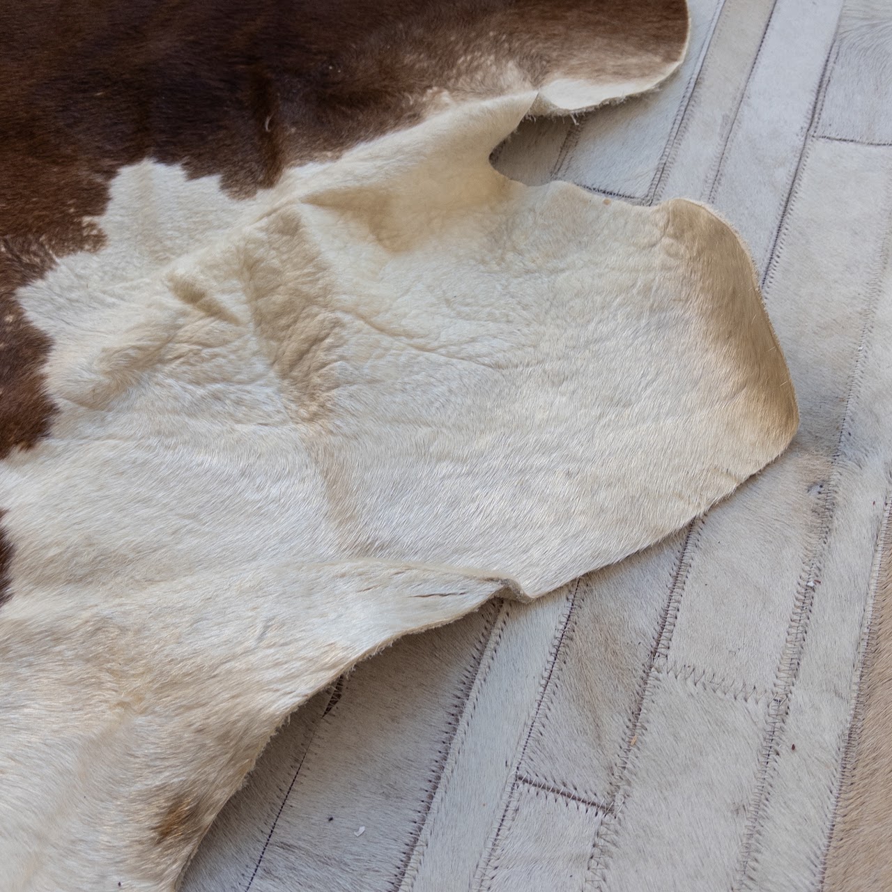 Ikea Koldby Cowhide Area Rug