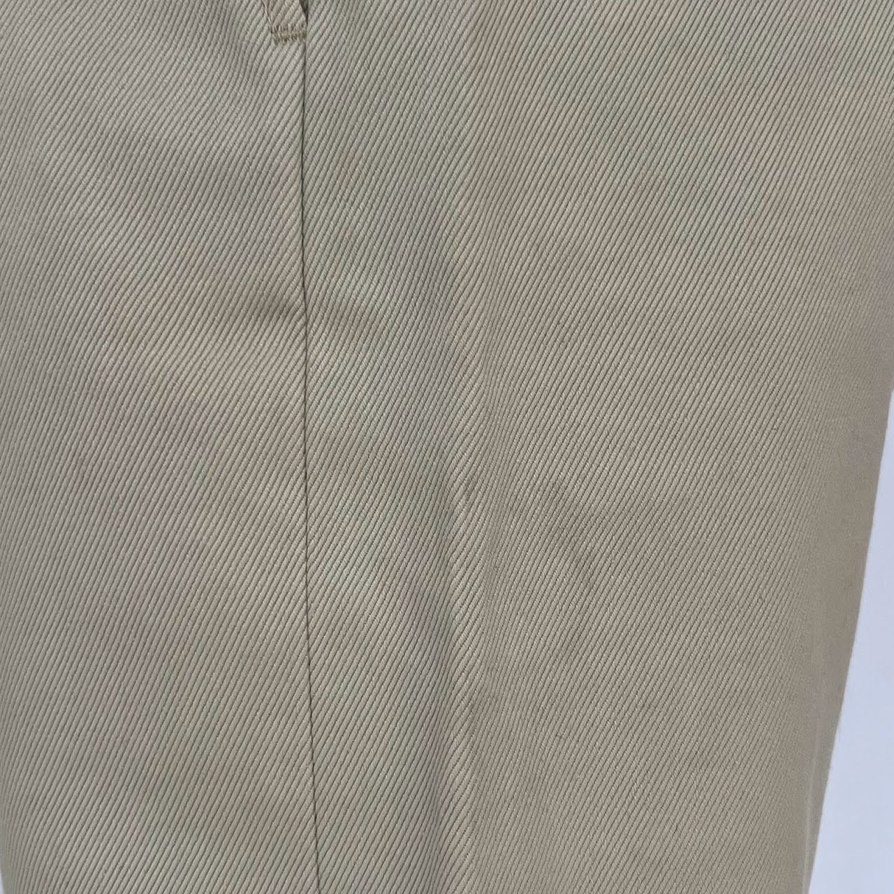 Balenciaga Stone Twill Canvas Chino Pants