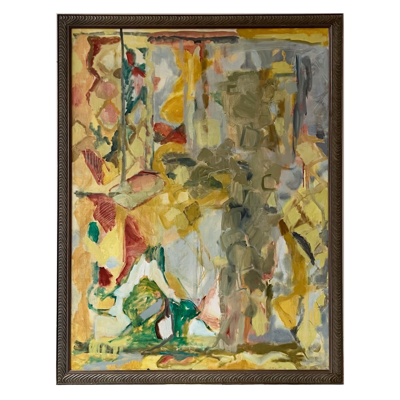 Cathy Liebowitz Abstract Impressionist Large Scale Interior Oil Painting