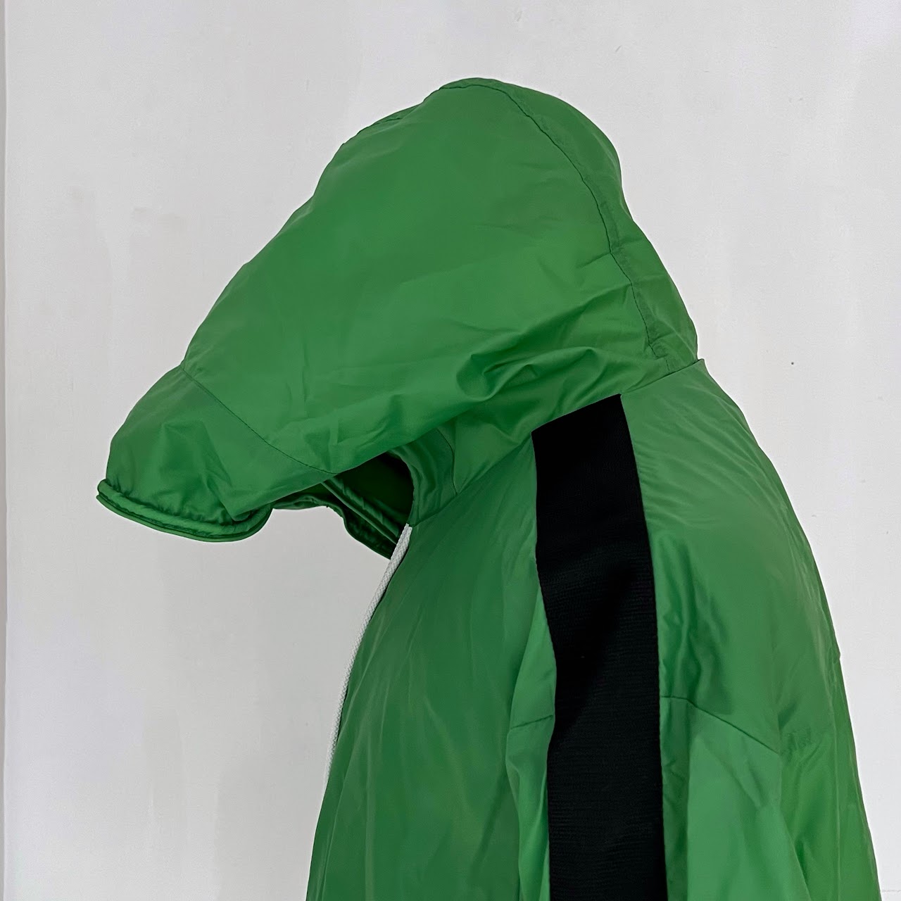 Burberry London Kelly Green Hooded Windbreaker