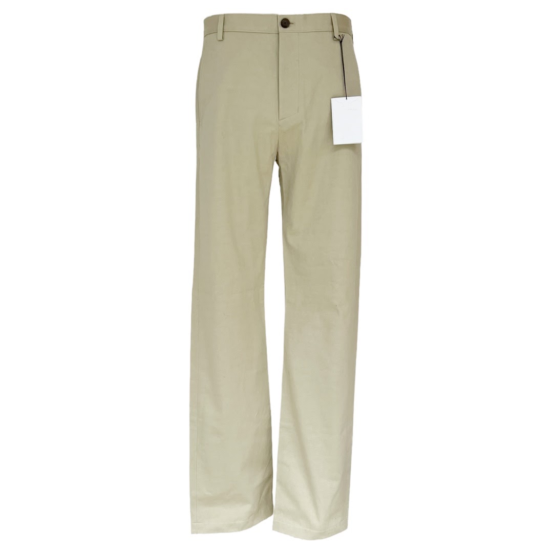 Balenciaga Stone Twill Canvas Chino Pants