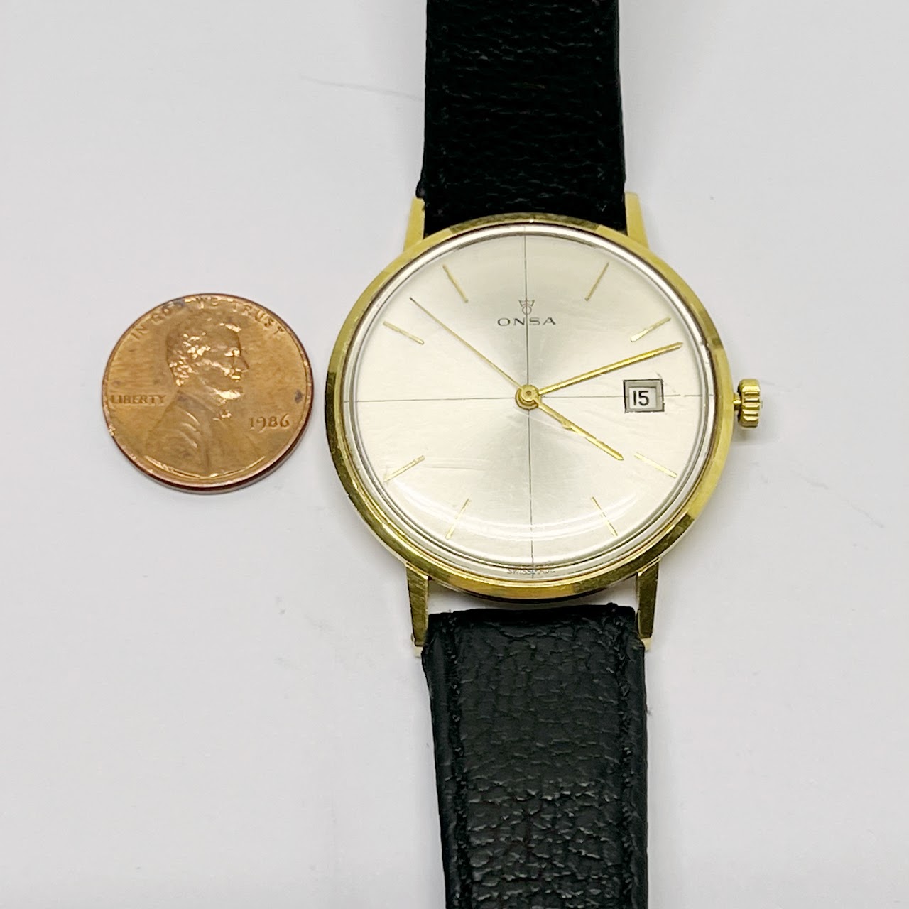18K Gold Onsa Automatic Watch