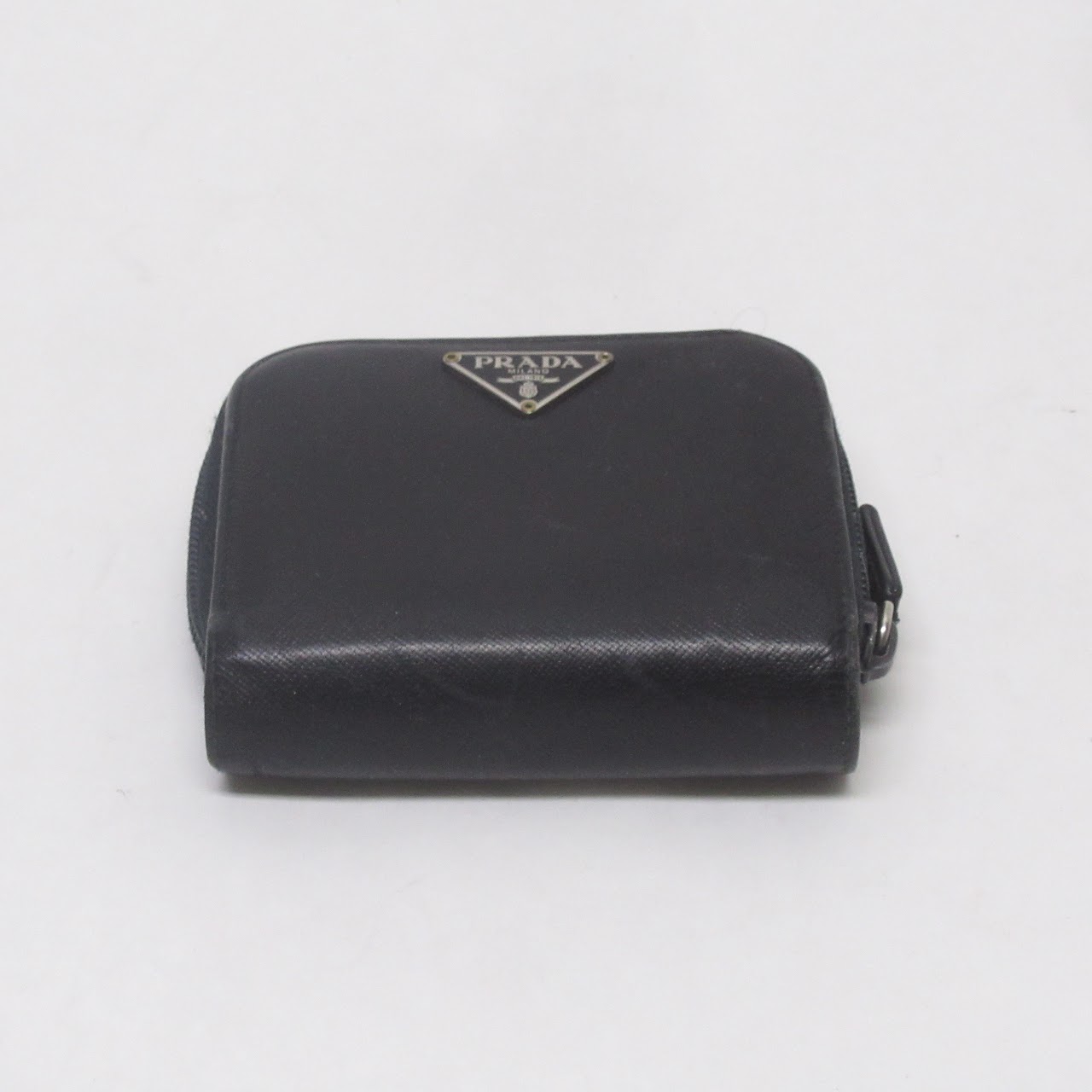 Prada Saffiano Leather Zip Wallet