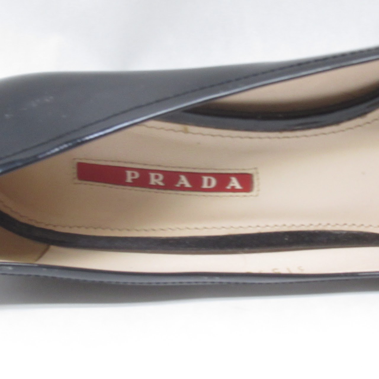 Prada Patent Leather Kitten Heels