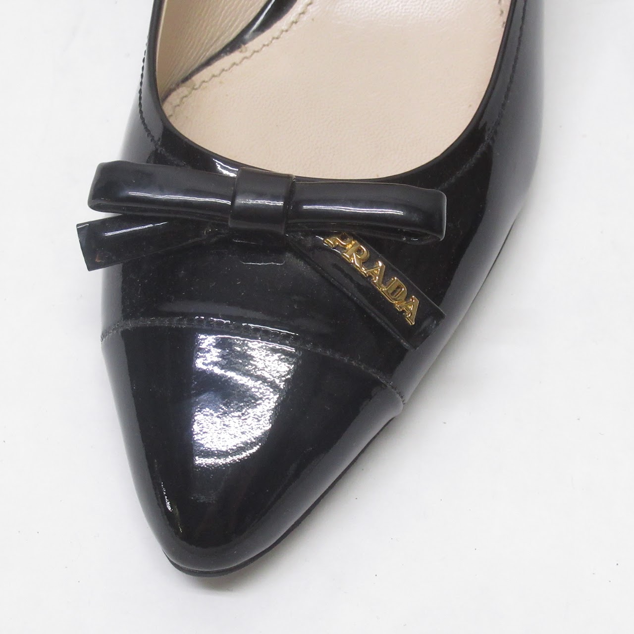 Prada Patent Leather Kitten Heels